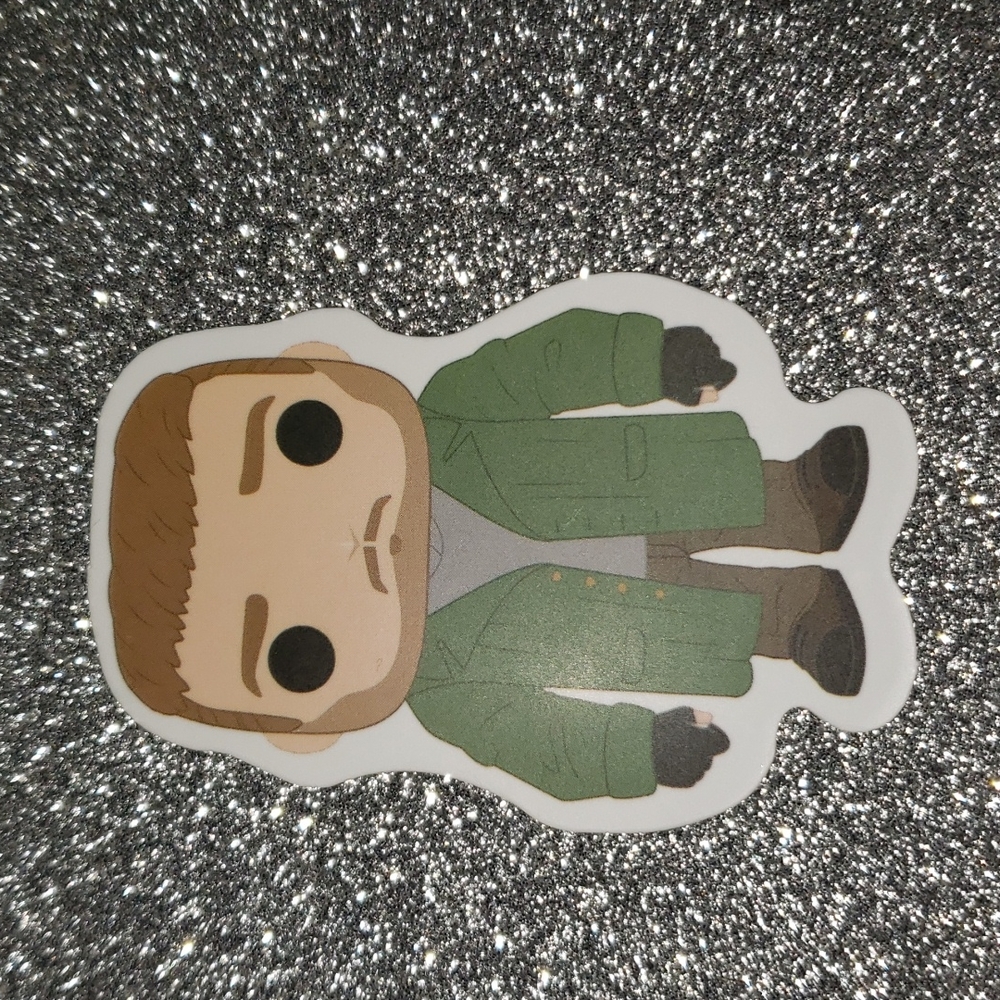 UMBRELLA ACADEMY waterproof sticker FUNKO POP LUTHER #1